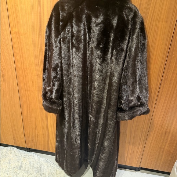 NWT Free People Chocolate Mink Faux Fur by Jakke - Picture 2 of 10
